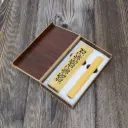 Wooden Incense Burner with wood box 