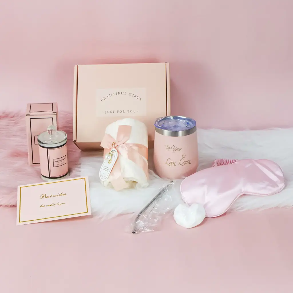 Pink Spa Gift Set for Women 5 PCS