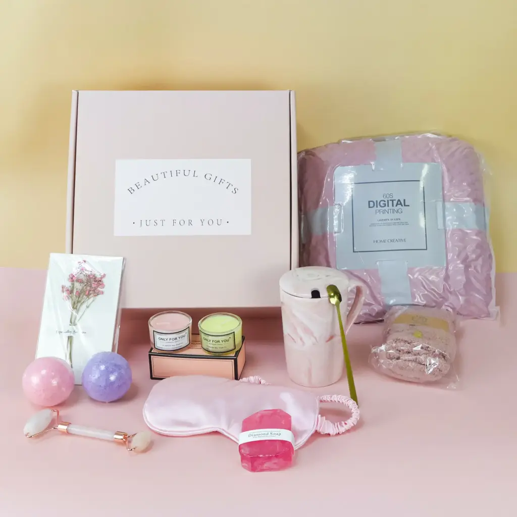 Pink Spa Gift Set for Women 10 PCS