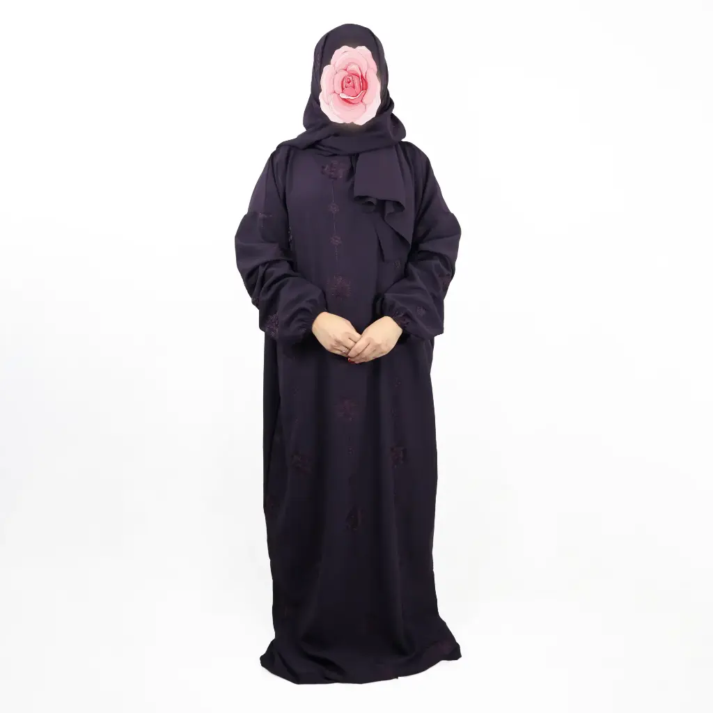 Dark Purple prayer set one piece 