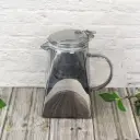 Elegant Glass Teapot with Stainless Steel Infuser