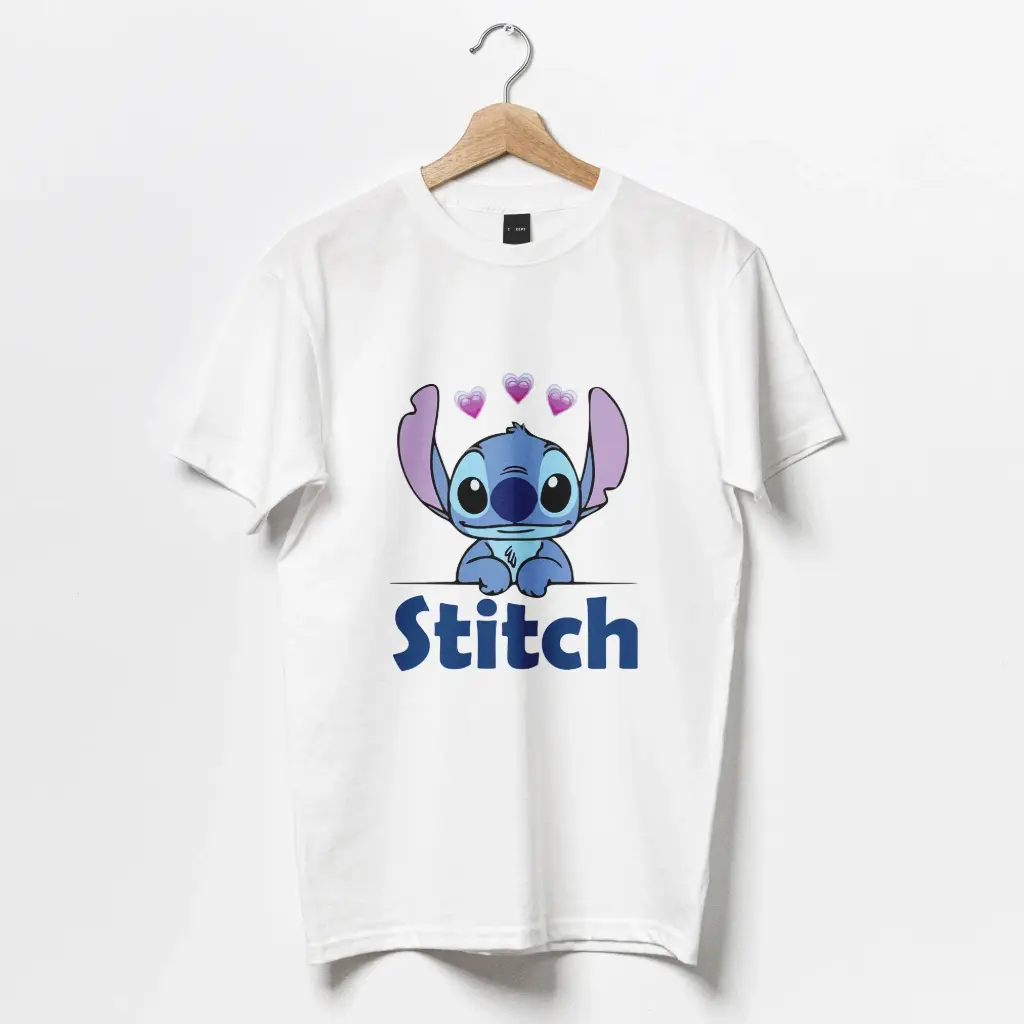 STITCH White T-shirt 