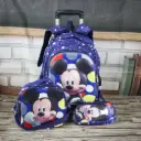  Mickey Mouse Trolley Bag Set 3 Pcs 