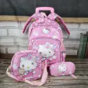  Hello kitty Trolley Bag Set 3 Pcs  
