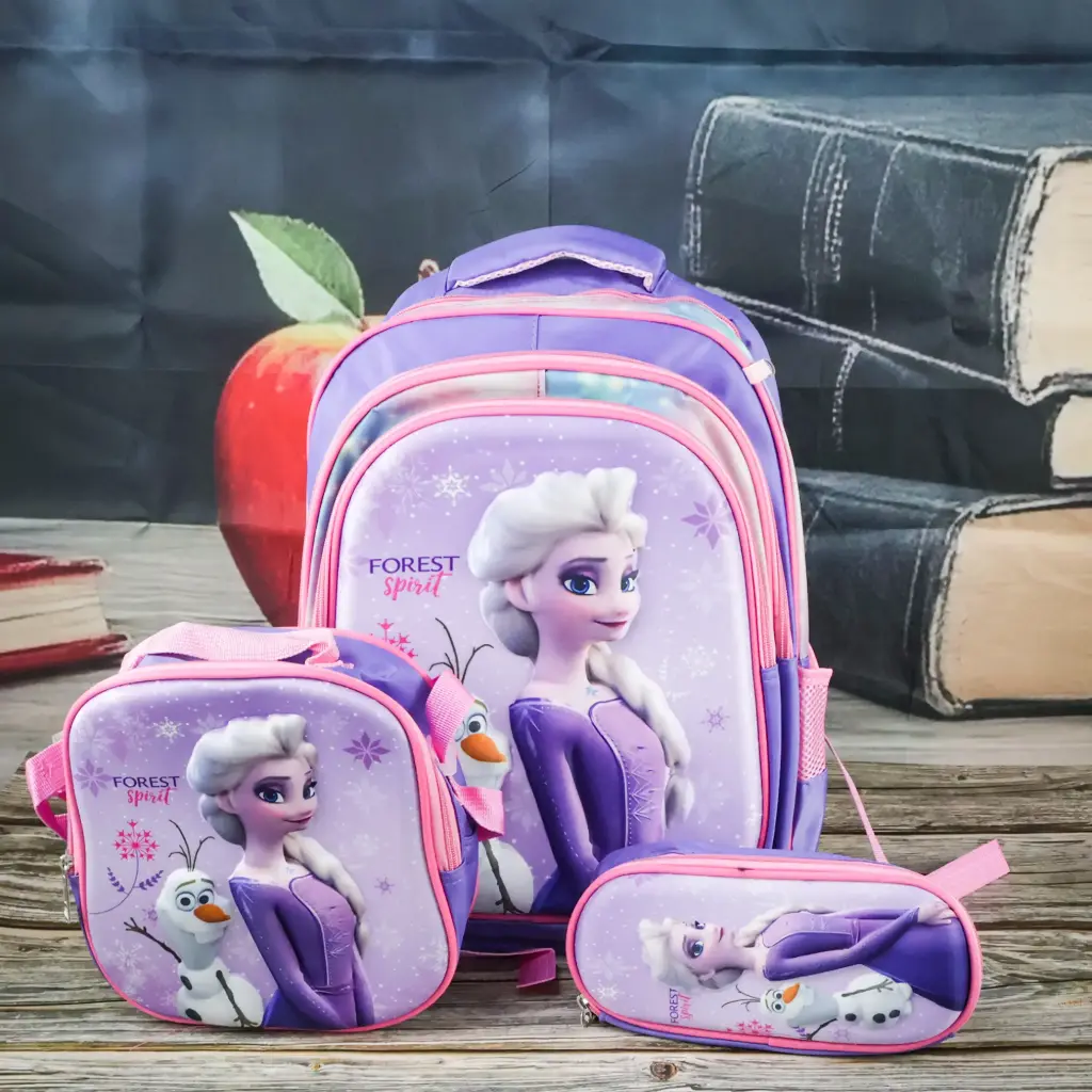  Elsa Backpacks Set 3 Pcs    