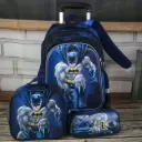  Batman Trolley Bag Set 3 Pcs  