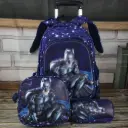  Batman Trolley Bag Set 3 Pcs  