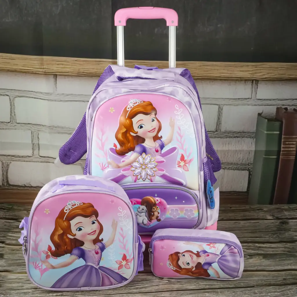  Sofia Trolley Bag Set 3 Pcs 