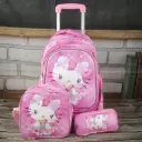  Hello kitty Trolley Bag Set 3 Pcs  