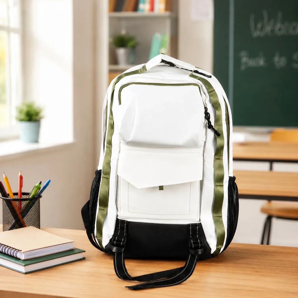   Backpack Adult Bag   (white)
