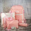    Backpack Woman Bag Set 4 Pcs