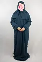 Dark Blue plain prayer set one piece