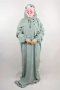 Green plain prayer set one piece 