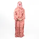 Pink Embroidery prayer set one piece