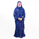 Royal Blue Embroidery prayer set one piece