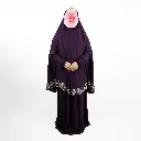 Traditional Embroidery prayer set Purple