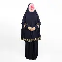 Traditional Embroidery prayer set Dark Purple