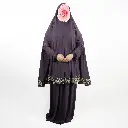 Traditional Embroidery prayer set Faded Purple