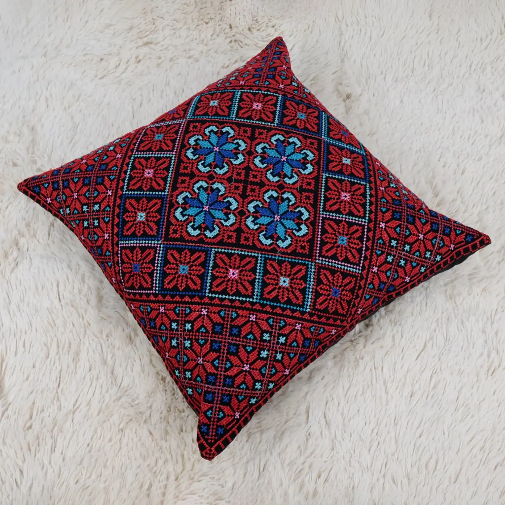 Embroidered Cushion Cover 
