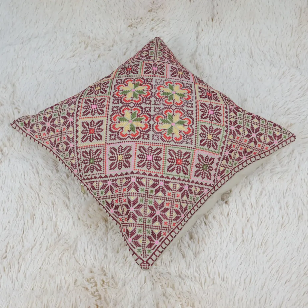 Embroidered Cushion Cover 