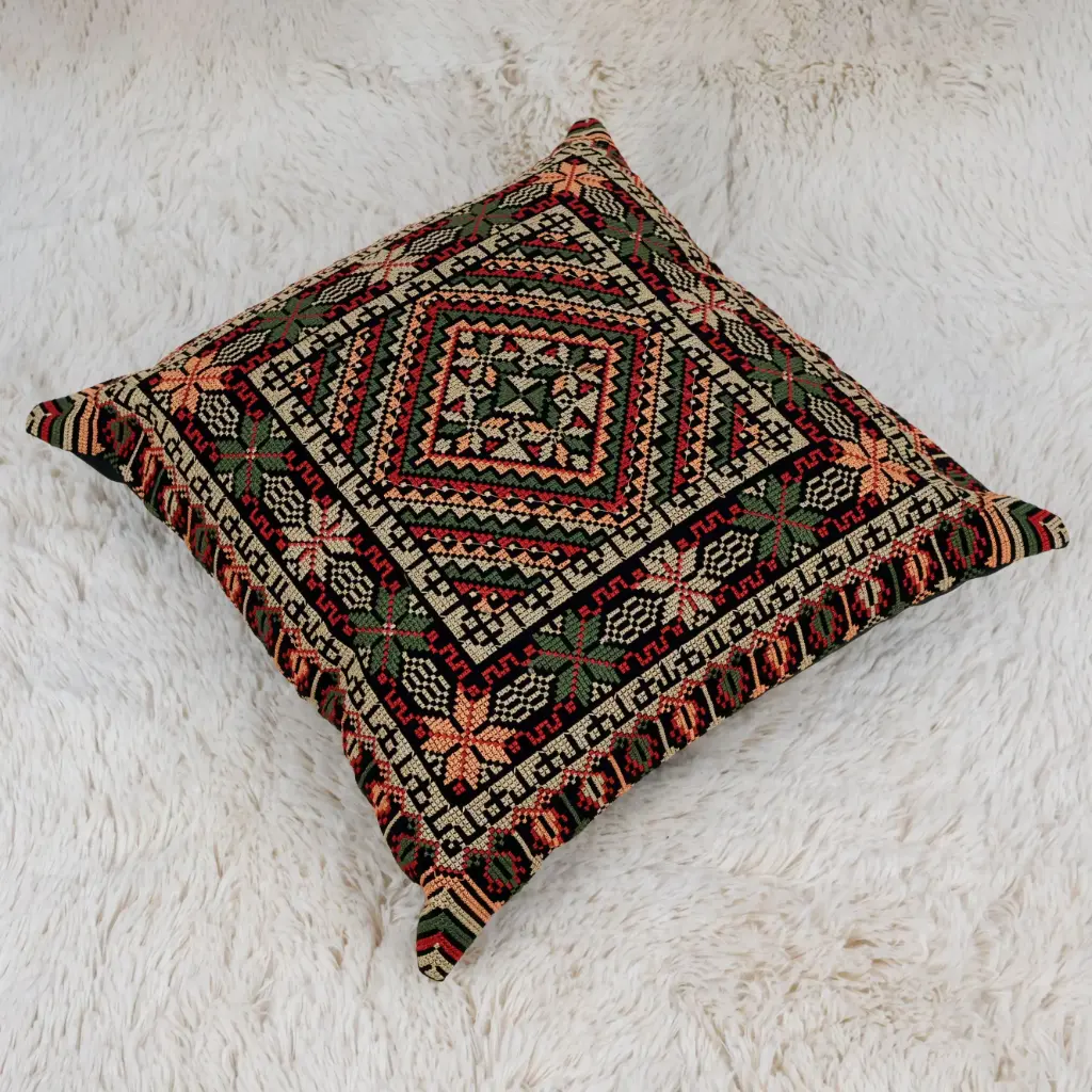 Embroidered Cushion Cover 