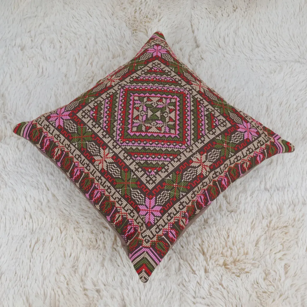 Embroidered Cushion Cover 