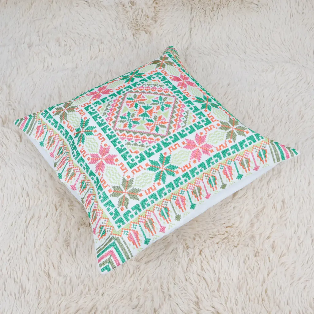 Embroidered Cushion Cover 