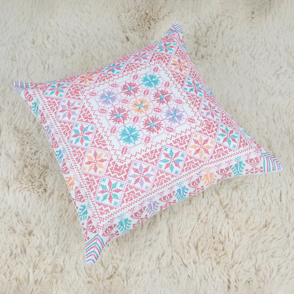 Embroidered Cushion Cover 