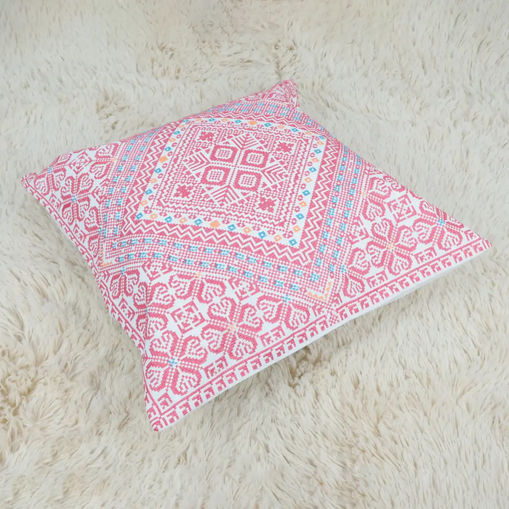 Embroidered Cushion Cover