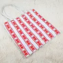 Embroidered Tote Bag with Zipper 