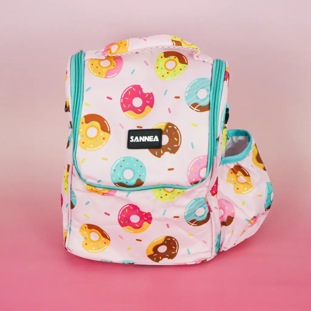 Kids Lunch Bag Pink Donut 