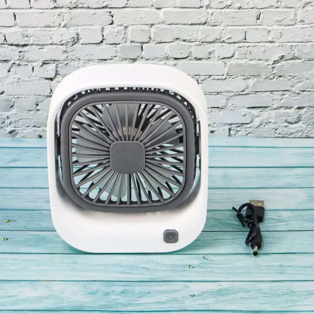 Portable Desk Fan – USB Rechargeable