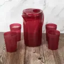 Plastic Jug Set with 4 Cups