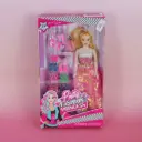Fashion Doll Set with Beauty Accessories & Multiple Shoes
