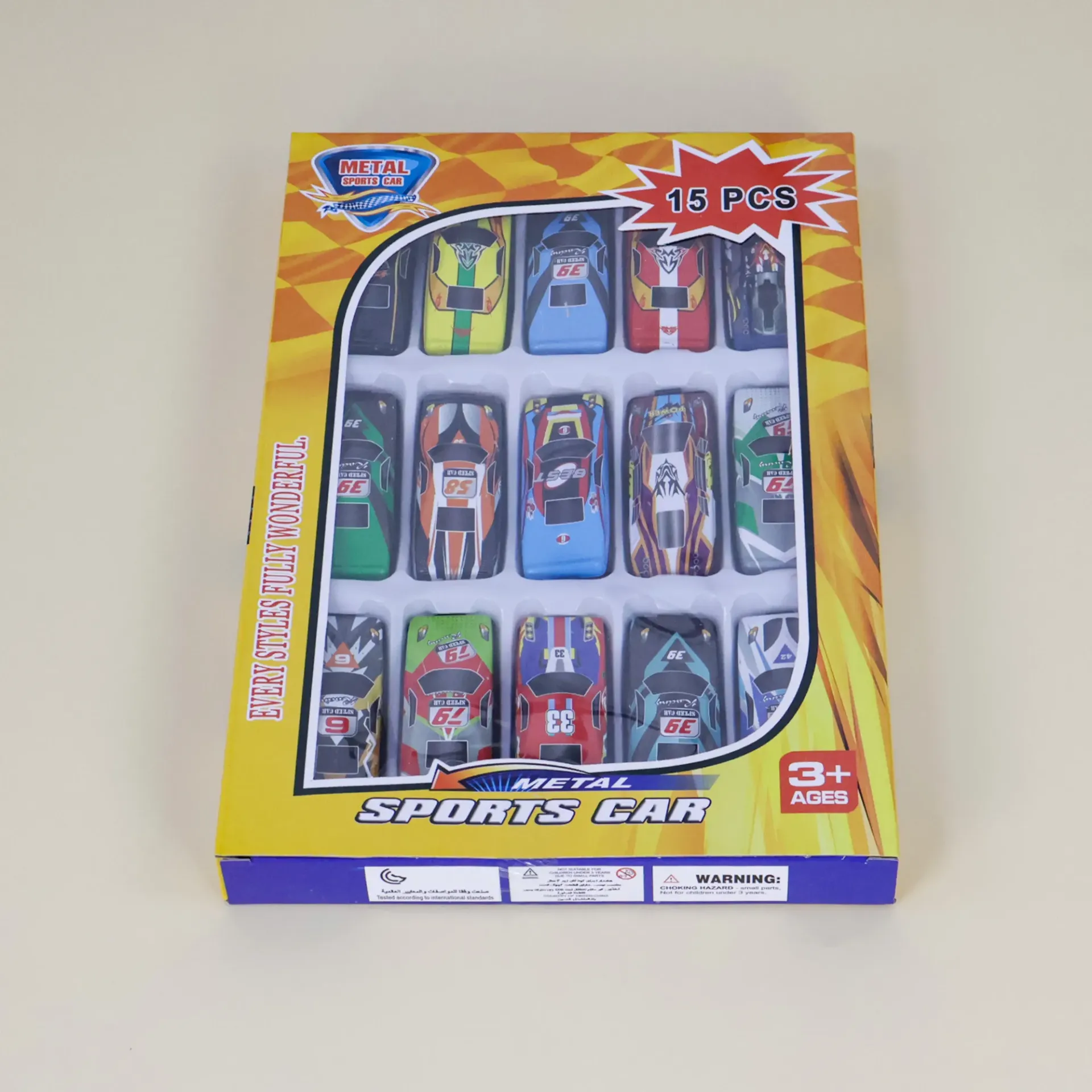 Mini Sports Car Pack – Set of 15