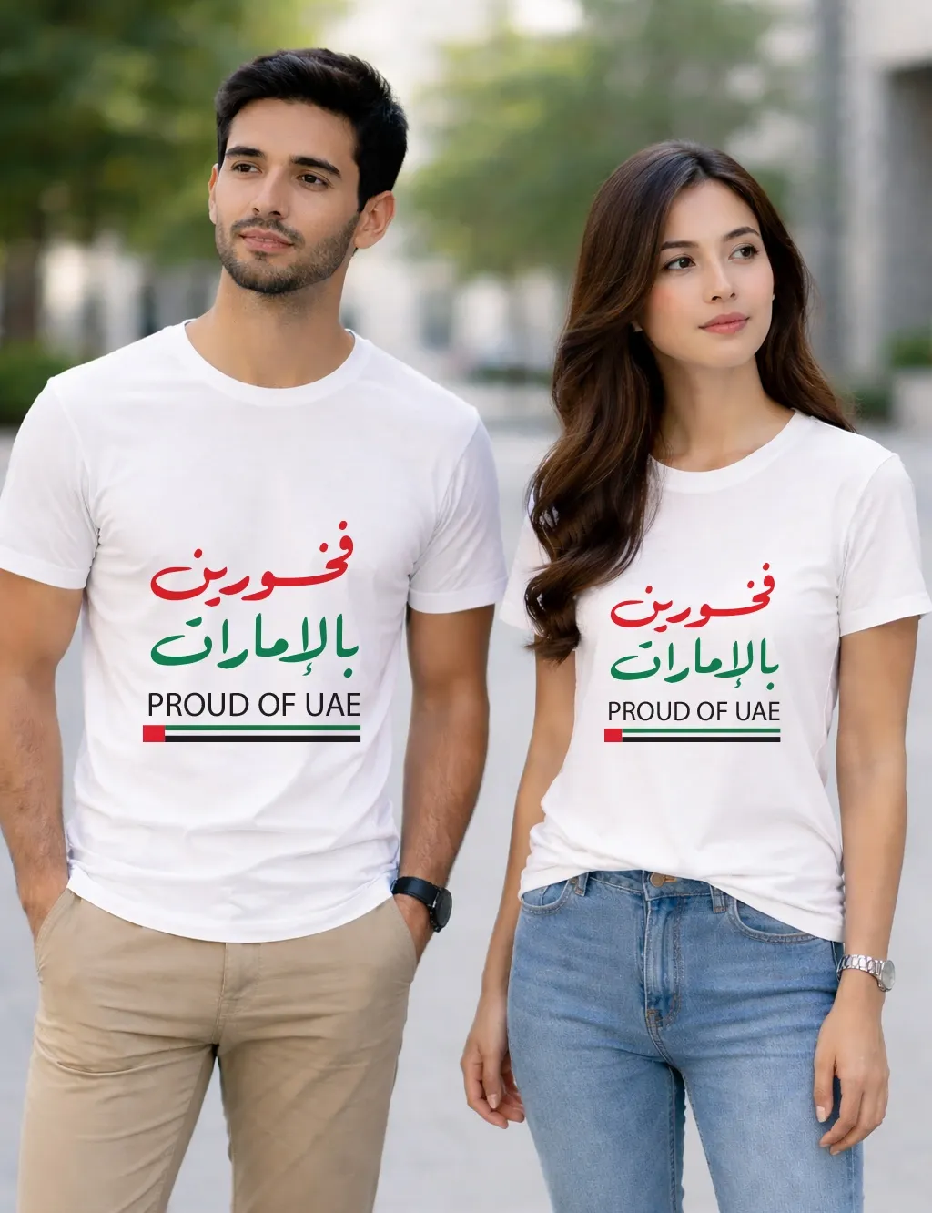 Proud of UAE T-Shirt – Adults Unisex Tee