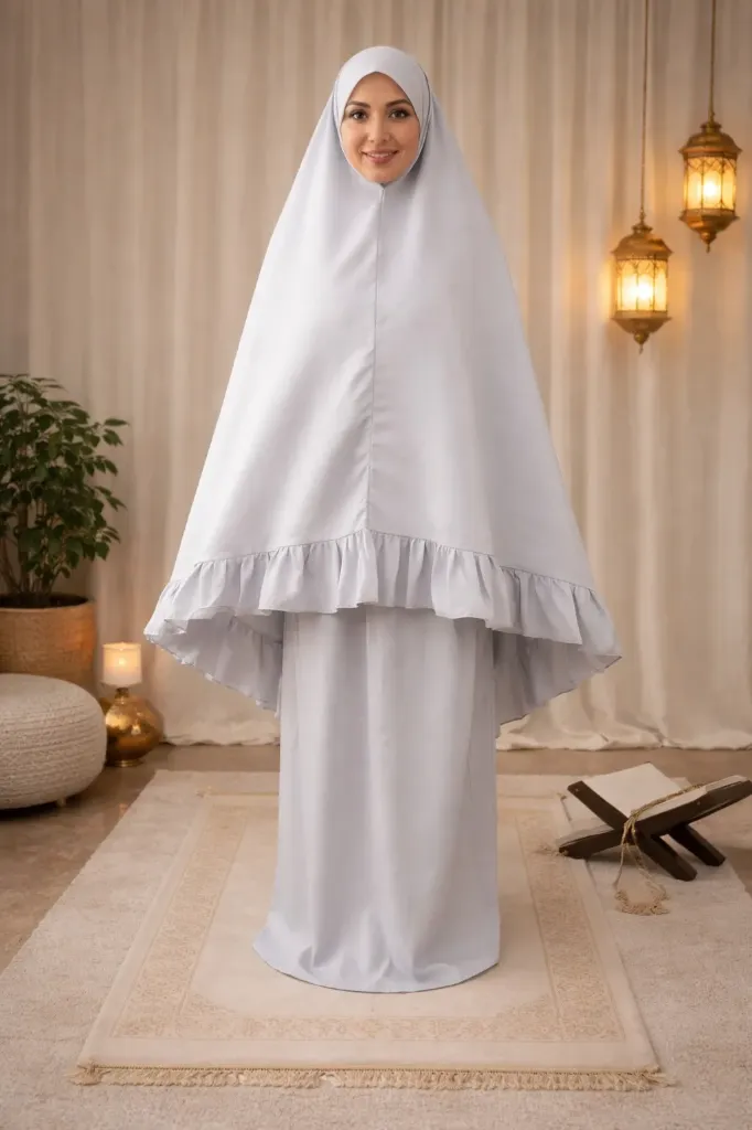 Gray Plain Prayer Set