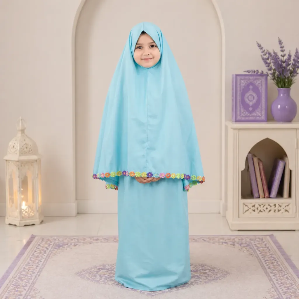 Blue Color Kids Prayer set (6 Years)