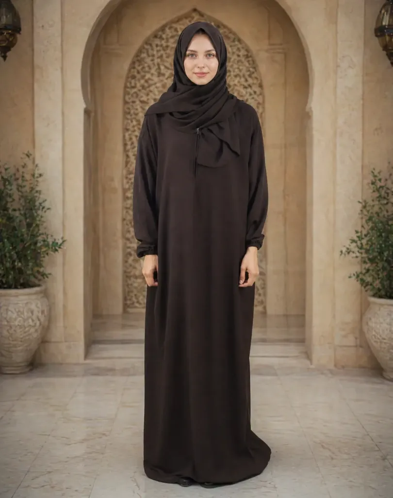 One-Piece Prayer Dress Dark Browne 