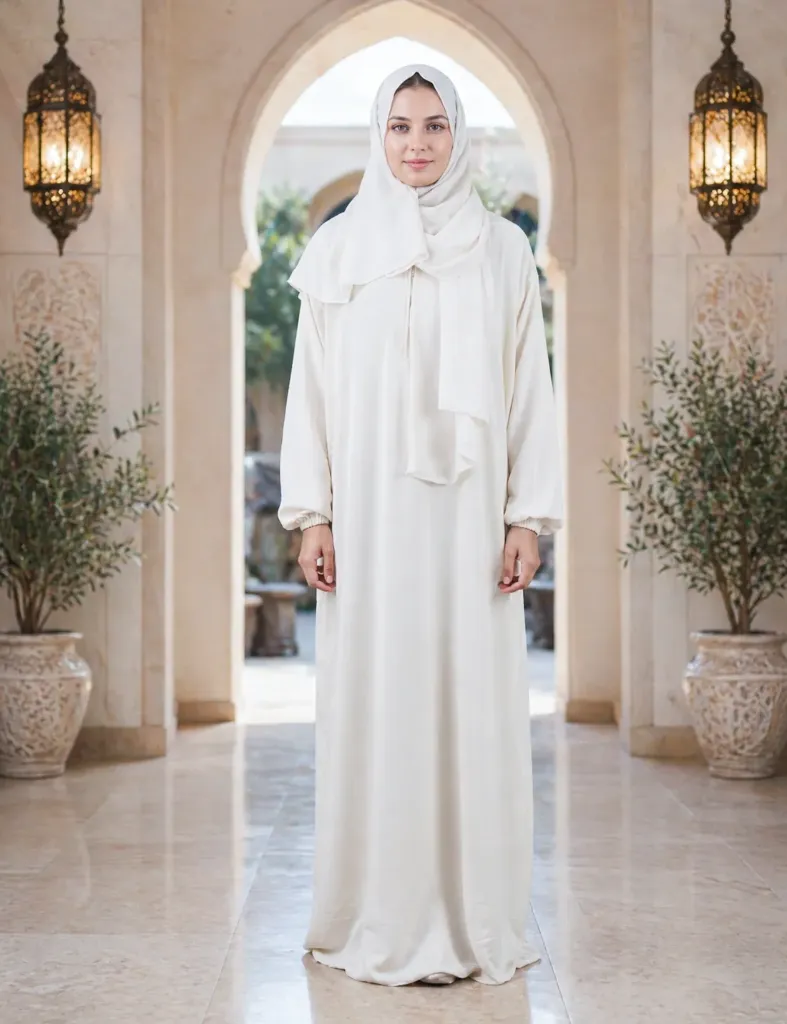 One-Piece Prayer Dress Off White 