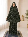Patterned Prayer Set Green 