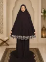 Lycra Prayer Set Lace Green 
