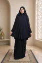 Lycra Prayer Set Dark Navy Blue 