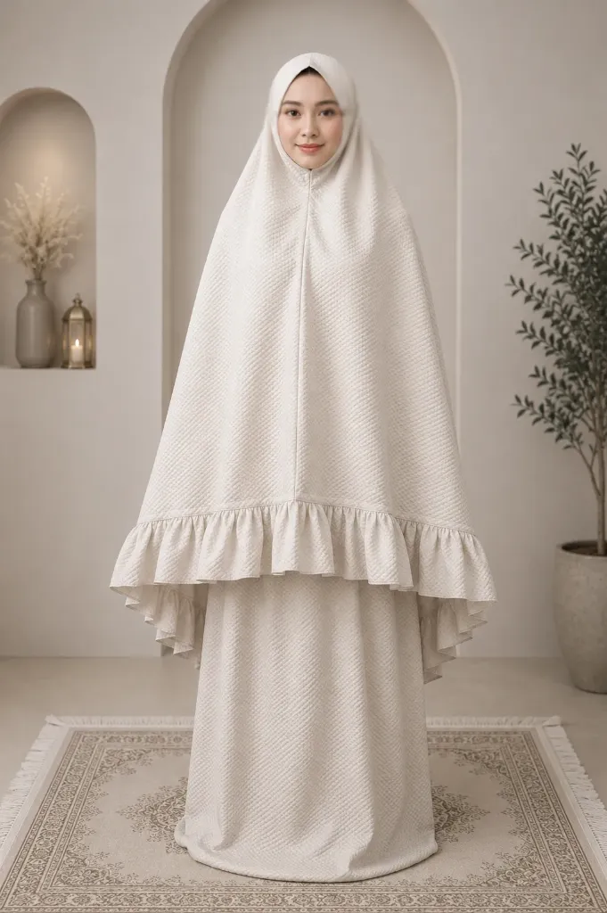Beige Textured Prayer Set