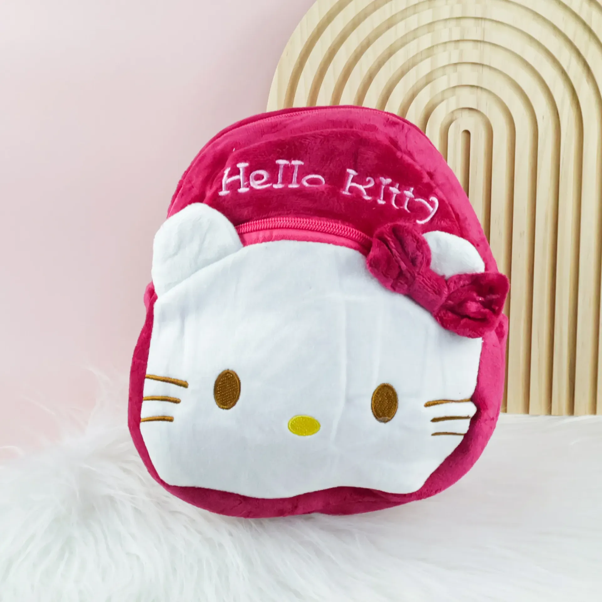 Hello Kitty Soft Plush Backpack 