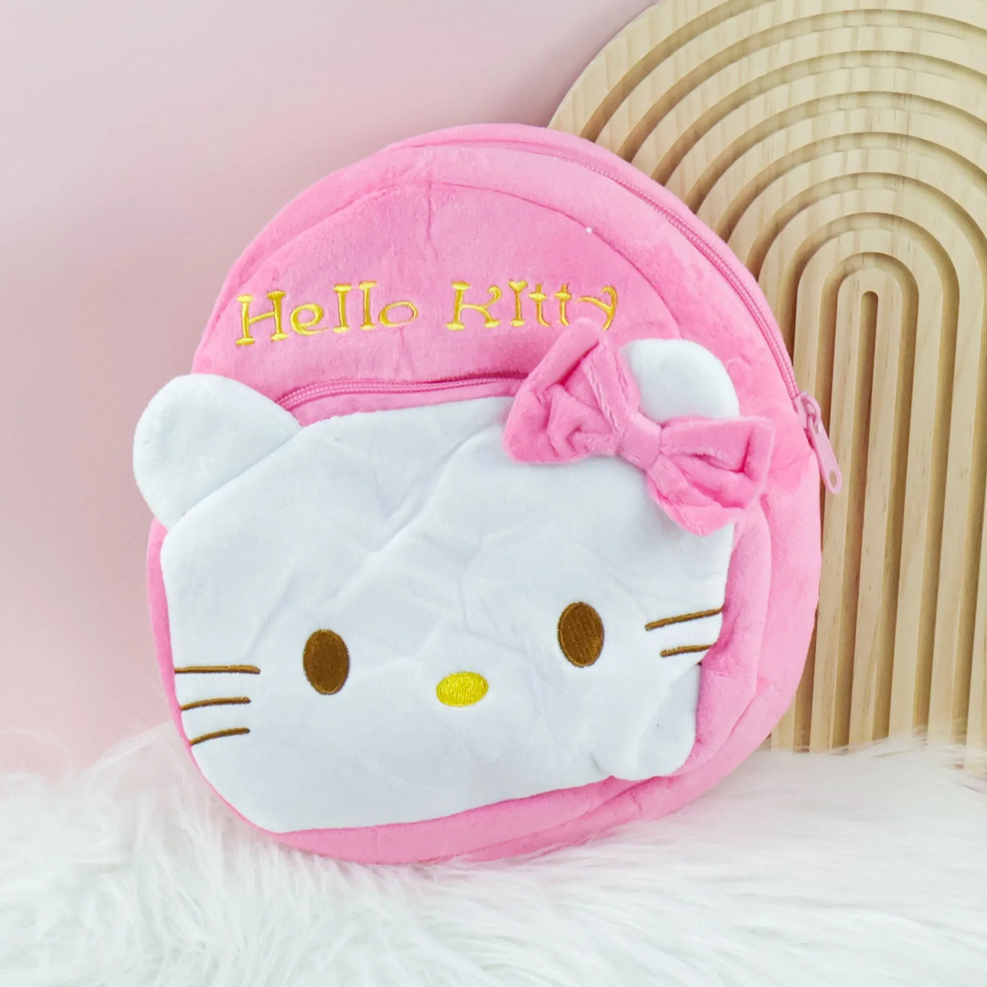 Hello Kitty Soft Plush Backpack 