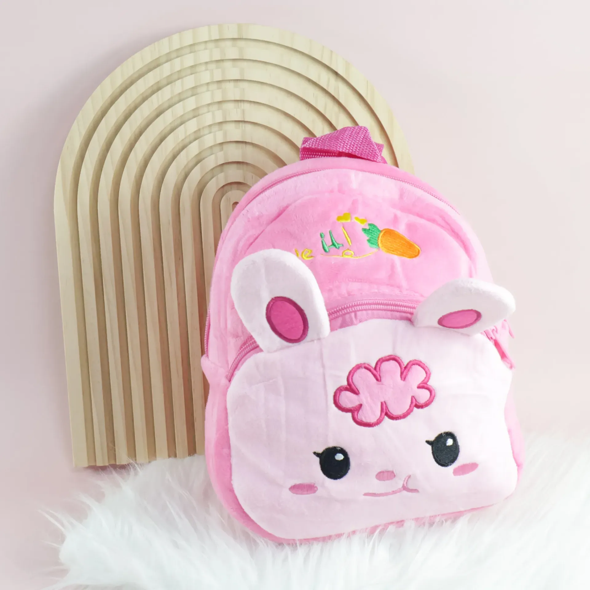 Bunny Soft Plush Backpack