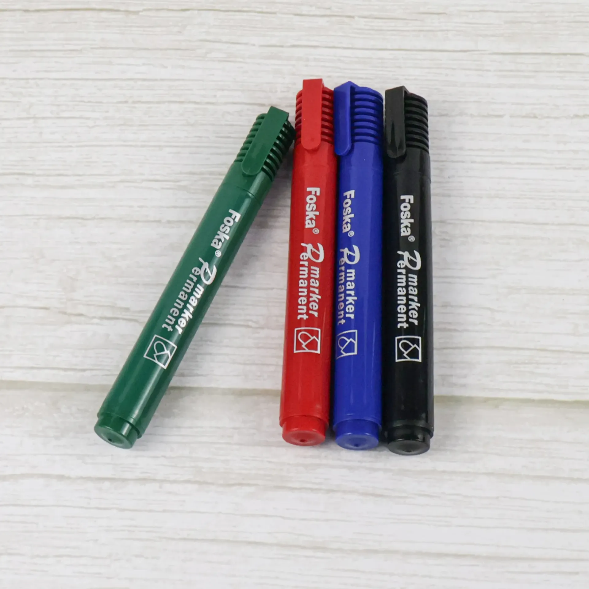 4-Piece Permanent Marker Set