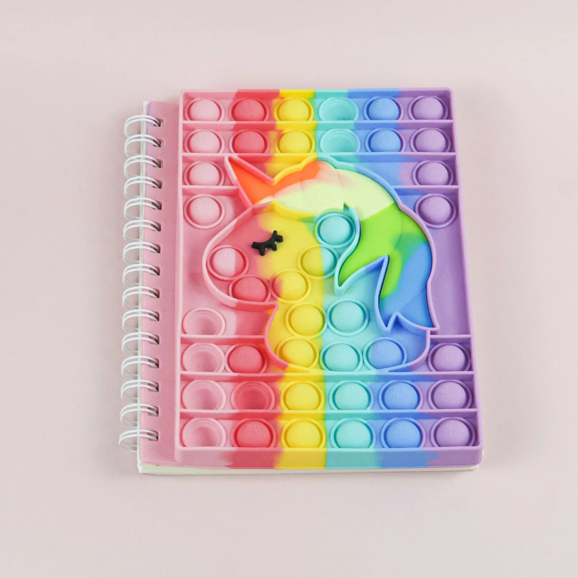 Push Pop Bubble Unicorn Notebook