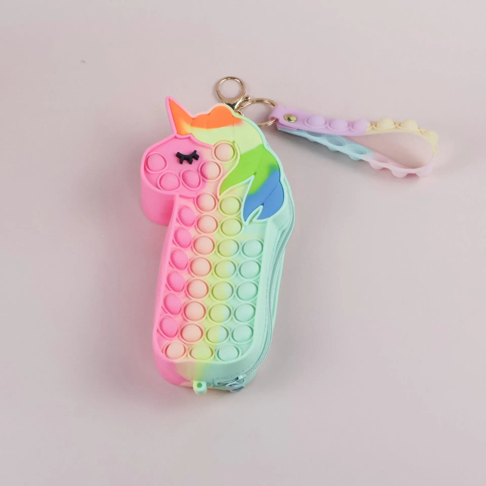 Unicorn Pop It Pencil Case